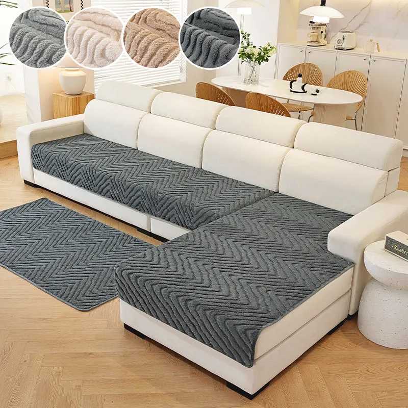 2PC-Classic anti slip sofa cushion with herringbone combination suitable for all seasons M251204 - view 6