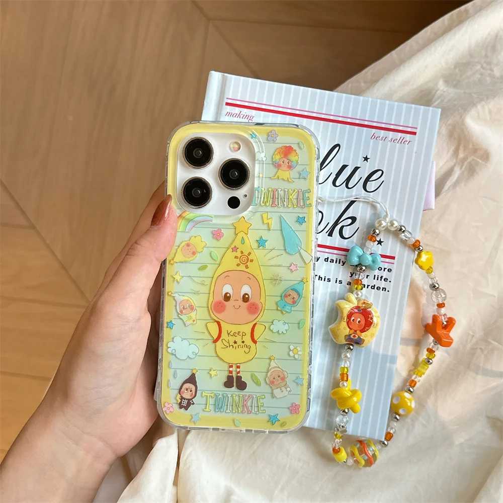Cute Cloud Cartoon Star Phone Case for iPhone 17 13 14 15 16 Pro Max 17 Pro Fundas with Hinges Kawaii Protection Cases For 16 17 H251203