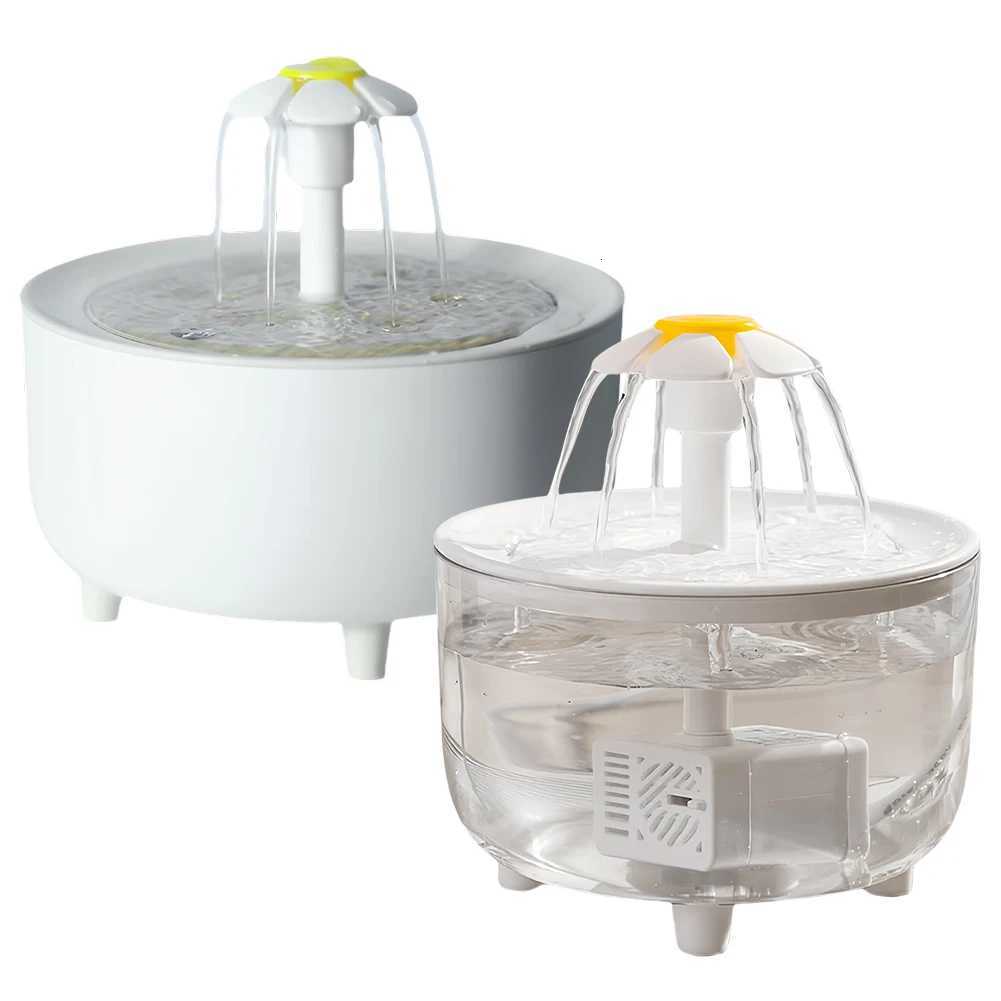 1200ml Automatic Cat Water Fountain Filter USB Electric Mute Pet Drink Bowl Pet Drinking Dispenser Drinker Cats Water Dispenser M251204