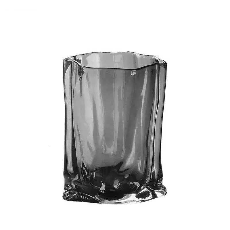 Transparent Hydroponics Vase Bag Shape Flower Pots Desk Decoration Crafts Flowers Arrangement Floral Vases H251204