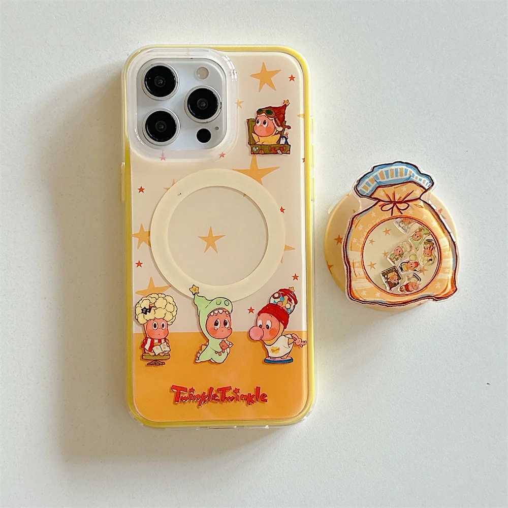 New INS Stan phone case suitable for iPhone 13 14 15 16 Pro Max Fundas with stand and shock-absorbing protective cover H251203