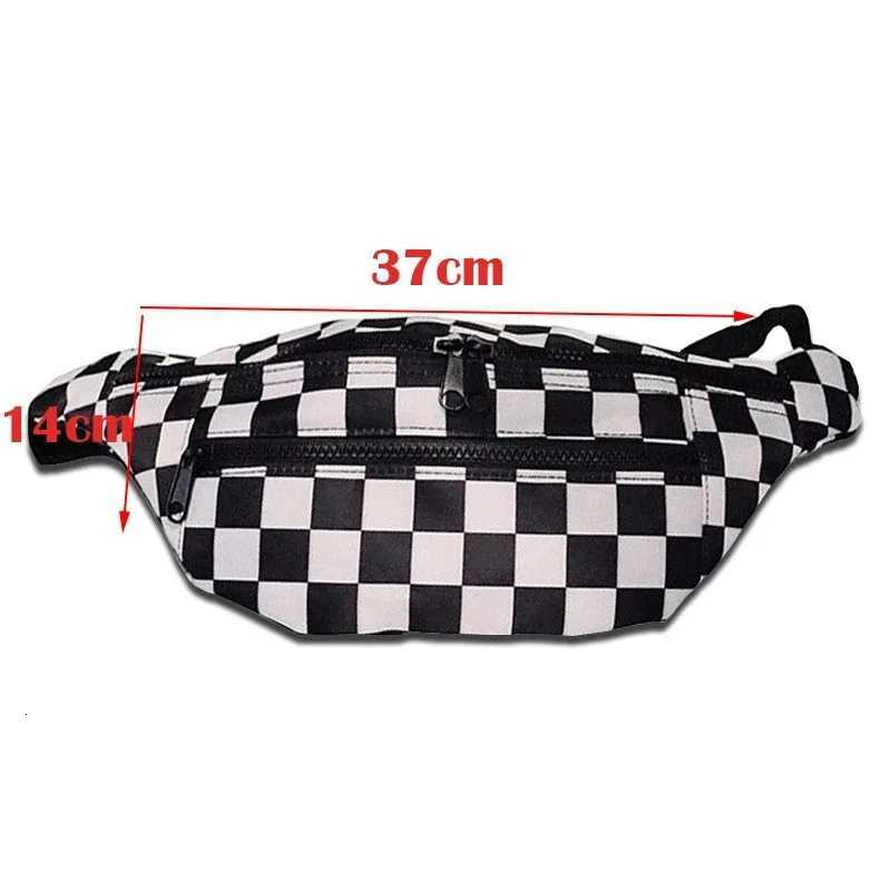Fashion Chessboard Checker Waistpack for Women New Chest Bag Mens Waistpack Cute Belt BagT251204