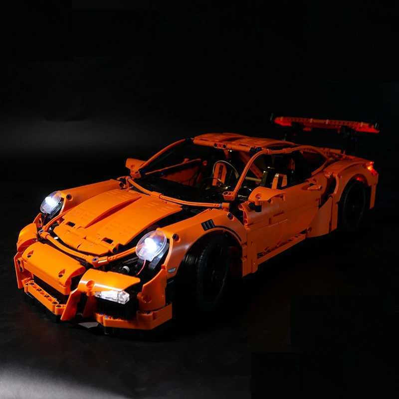 Cpatible with 42056 911 GT3 race car LED lights LED lights only brick models not included C251203