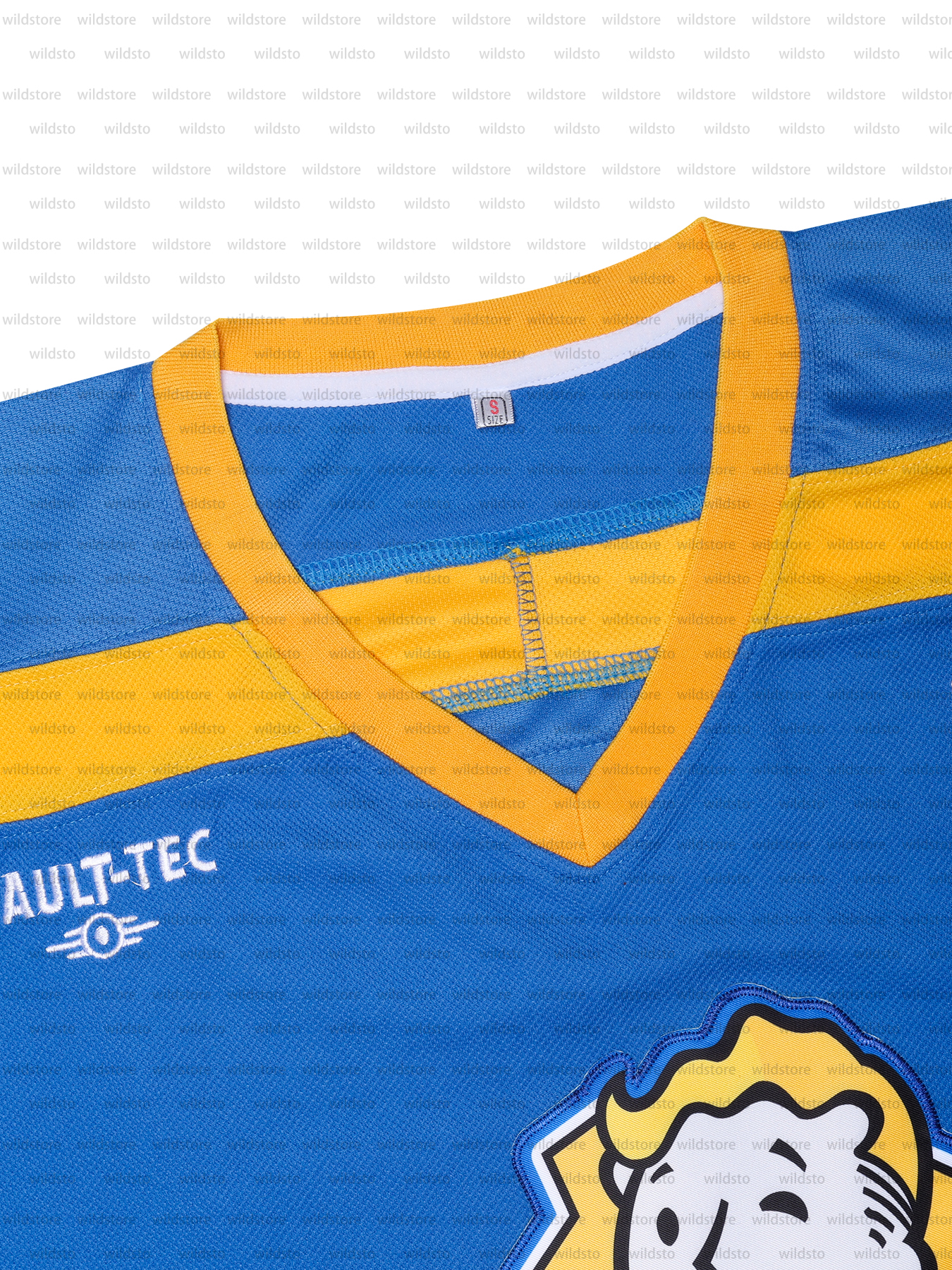 Men's 33 VAULT Hockey Jersey In Stock Fast Shipping Embroidered Letter Number Design Polyester Machine Washable