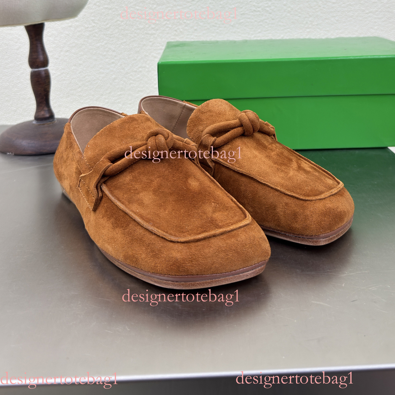 2025 New Couple Retro Square-Toe Loafers | Premium Suede Slip-On Flat Shoes for Men Women 35-45