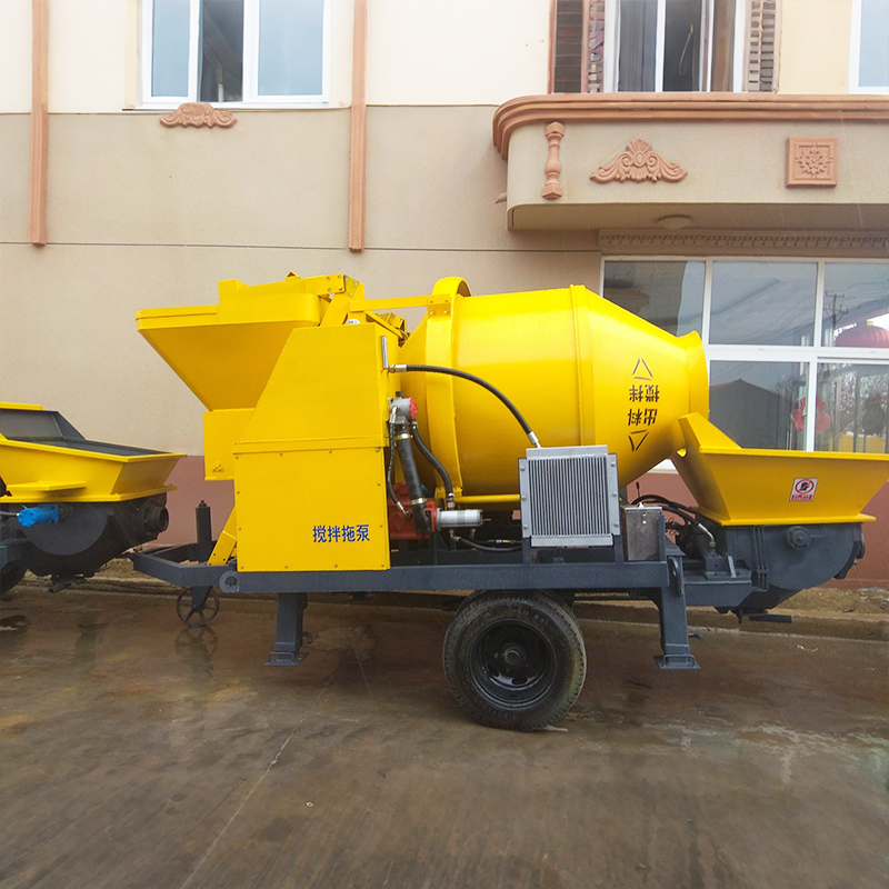 Heavy-Duty C3 Diesel Mobile Mixer Pump | Reliable 40m³/h Performance for Continuous Building Projects