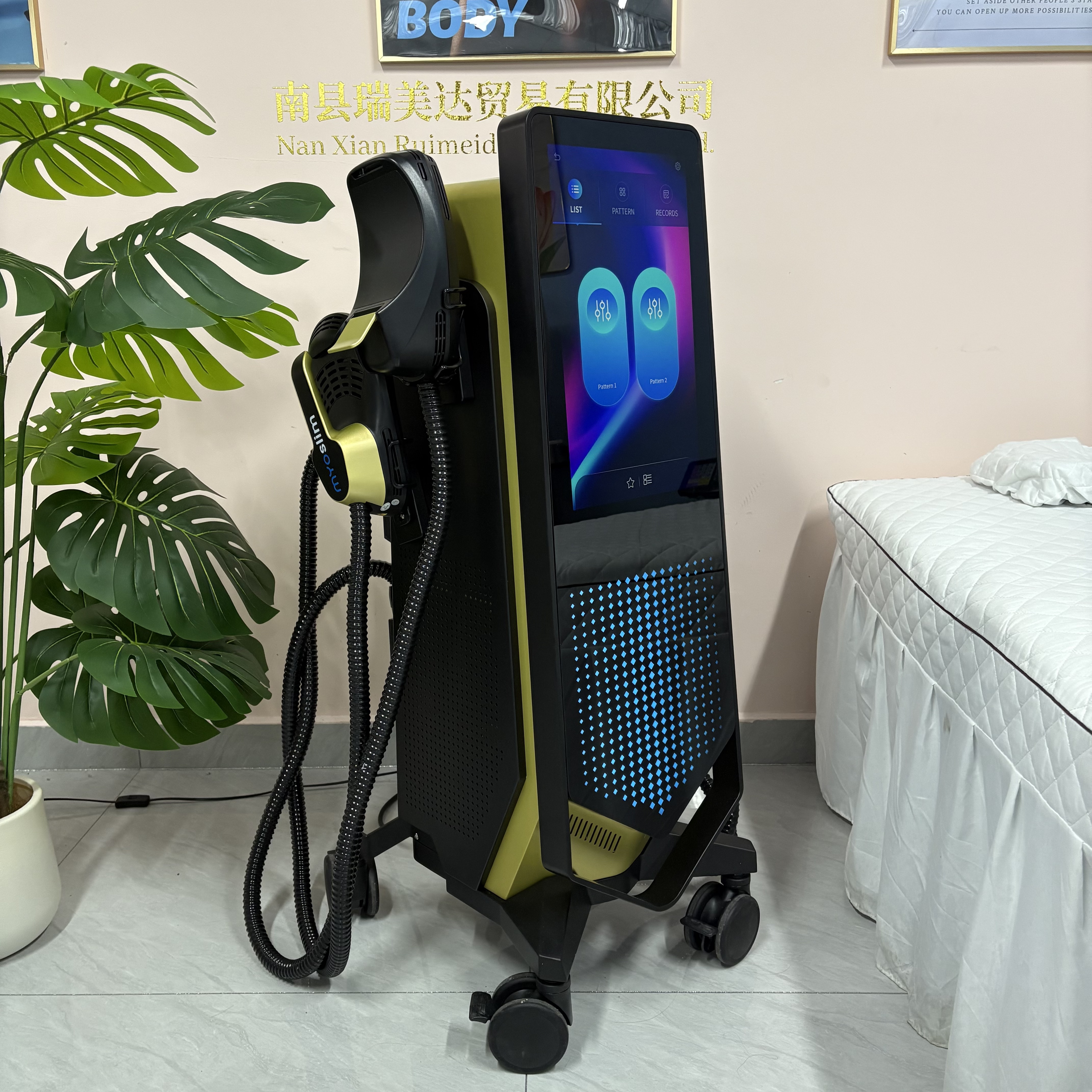 EMS Body Sculpting Machine RF MYOSLIM HI-emt Electromagnetic Slimming 6500W Muscle Toning Fat Reduction Body Shaping Tighten Skin 15Tesla For Spa & Cl