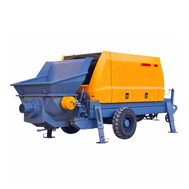 All-in-One Portable Concrete Solution | New Diesel Mixer with Pump for Streamlined House Construction
