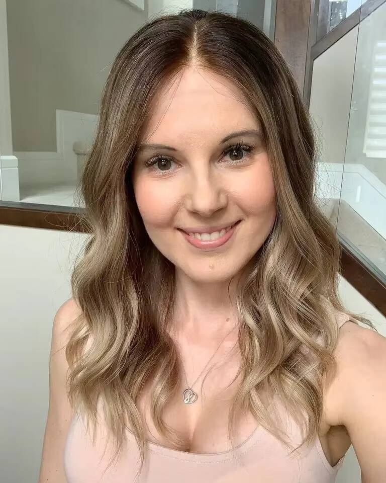 European Human Hair Double Drawn Ash Brown Balayage Natural Body Wave Short Je Kosher Certified HD Invisible Knots Wigs