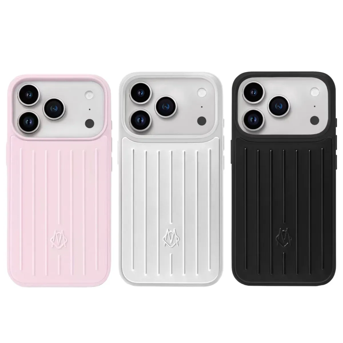 2025 Ballet Pink Phone Case Suitcase Designer iPhone Case for Apple iPhone 17 Pro Max 16 15 14 Polycarbonate Aluminum MagSafe Case