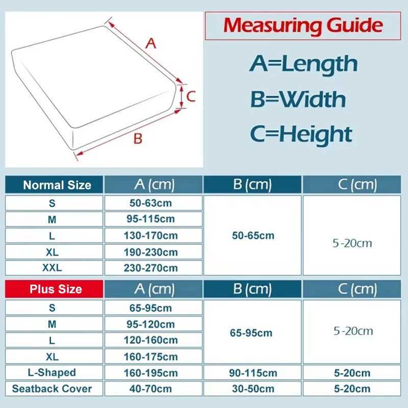 Thick Jacquard Sofa Seat Cover Elastic Sofa Cover Protector Couch Cover for Sofa Anti-dust Removable Sofa Cushion Cover M251204 - view 3