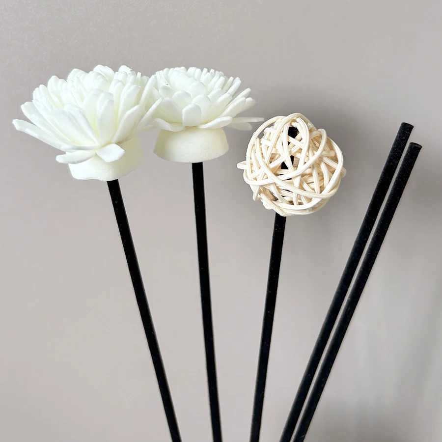 8pcs aromatherapy stick - contains 5 aromatherapy sticks2 foam flowers1 cane ball essential oil volatilizing stick Y251204