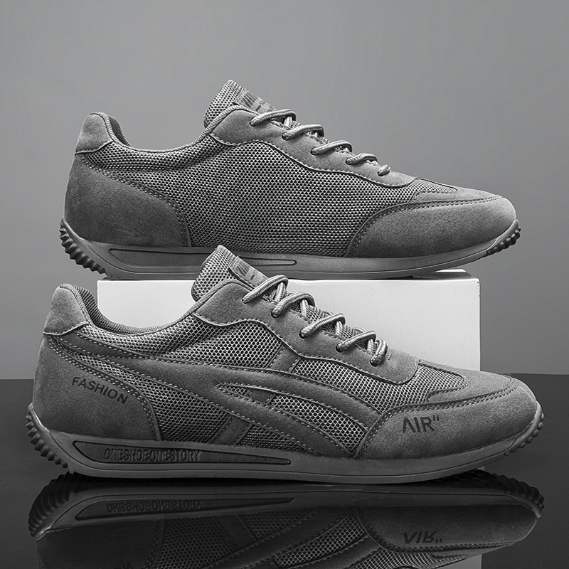 Autumn Breathable Putian Men's Shoes 2025 New Mesh Sports Running Casual Height-Increasing Wear-Resistant Dad Sneakers