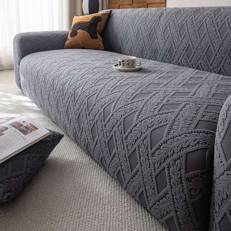 Adjustable Elastic Sofa Cover Armchair Protector Corner Large Leaves L Shape Stretch Slipcovers Couch Covers 1/2/3/4/5 Seaters M251204 - view 3