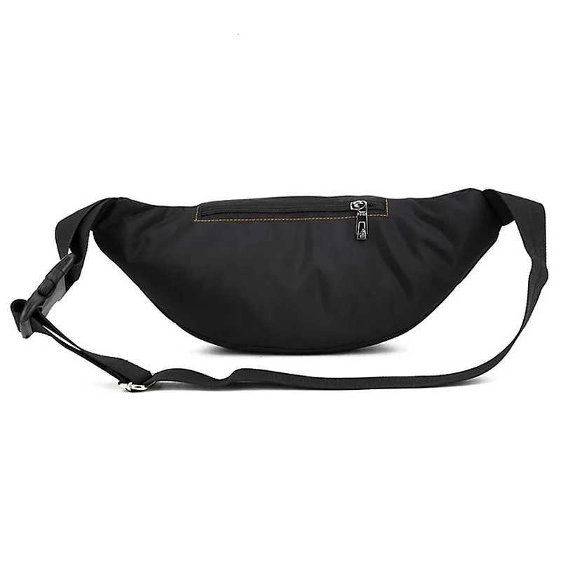 Waist Bag Nylon Fanny Pack For Men Women Belt Pouch Male Kangaroo Belly Banana Bum Hip Lady Side Sack Mobile Phone Waistbag WorkT251204