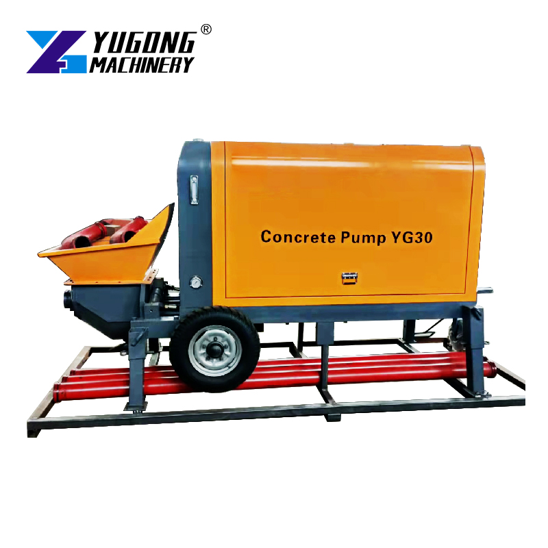 Heavy Duty Mobile Concrete Pump with Mixer | High Performance & Reasonable Price for Construction