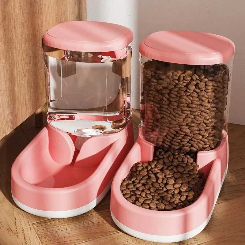 Automatic Dog Water Dispenser Cat Pet Feeder Dog Water Feeding Cat Drinking Water Flowing Water Without Inserting Electric M251204