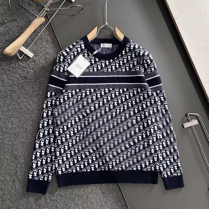 New autumn and winter designer wool sweater brain flower embroidery craft