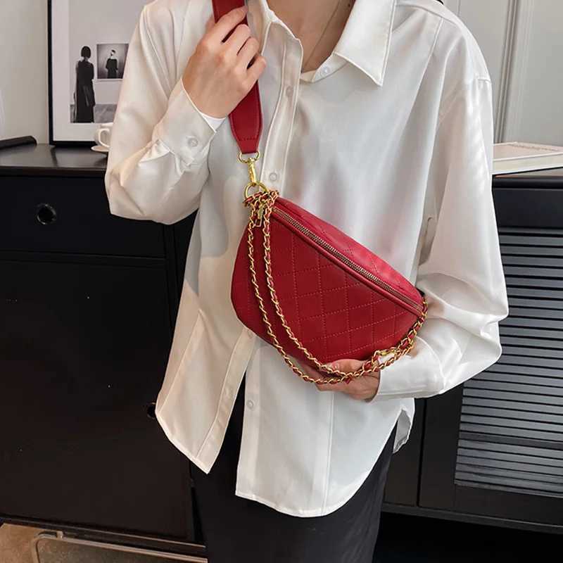 fashion Brand Women Chest Bag PU Leather Embroidery Waist Bag Phone Pack Leisure Fanny pack Designer Lady shoulder Crossbody BagT251204