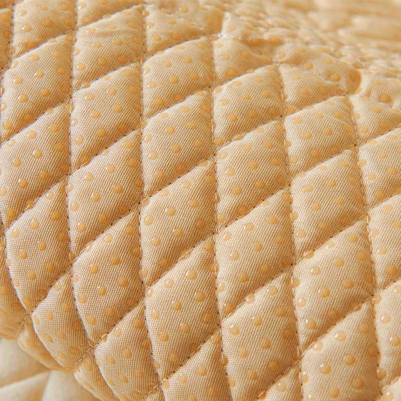 Short Pulsh Sofa Cover Non-Slip French Style Sofas Cushion Solid Color L Shape Couch Towel Protector for Living Room Decor M251204 - view 4