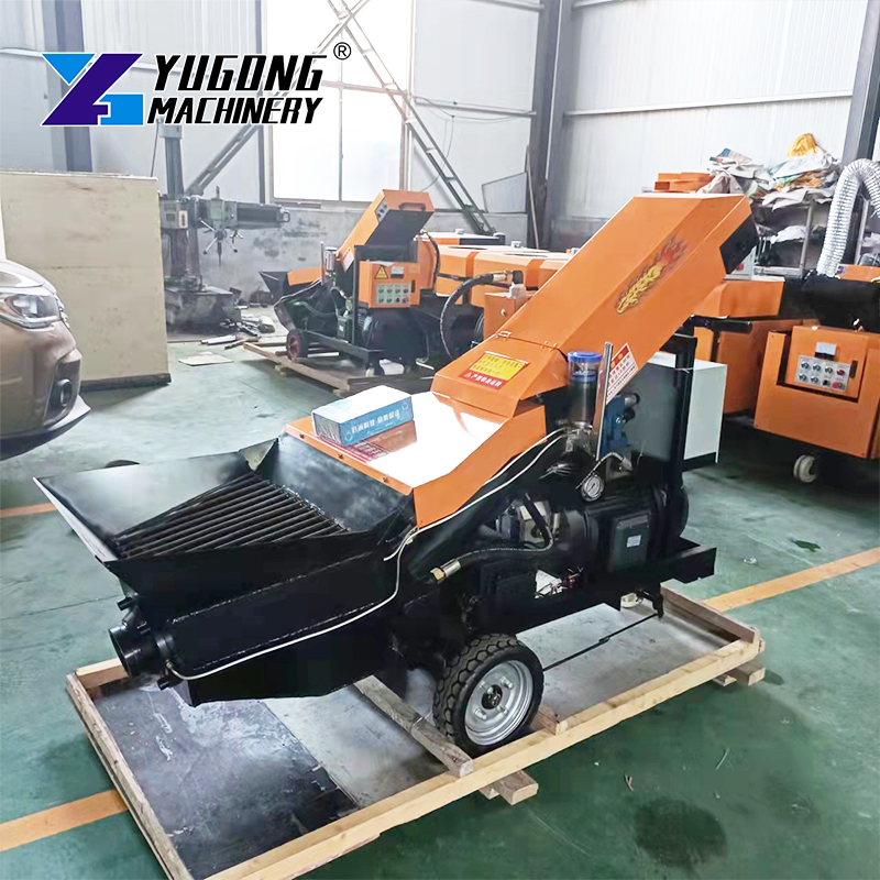 Flexible Deployment Concrete Pump Truck | Featuring Diesel Power & Integrated Mixer for Rapid Setup