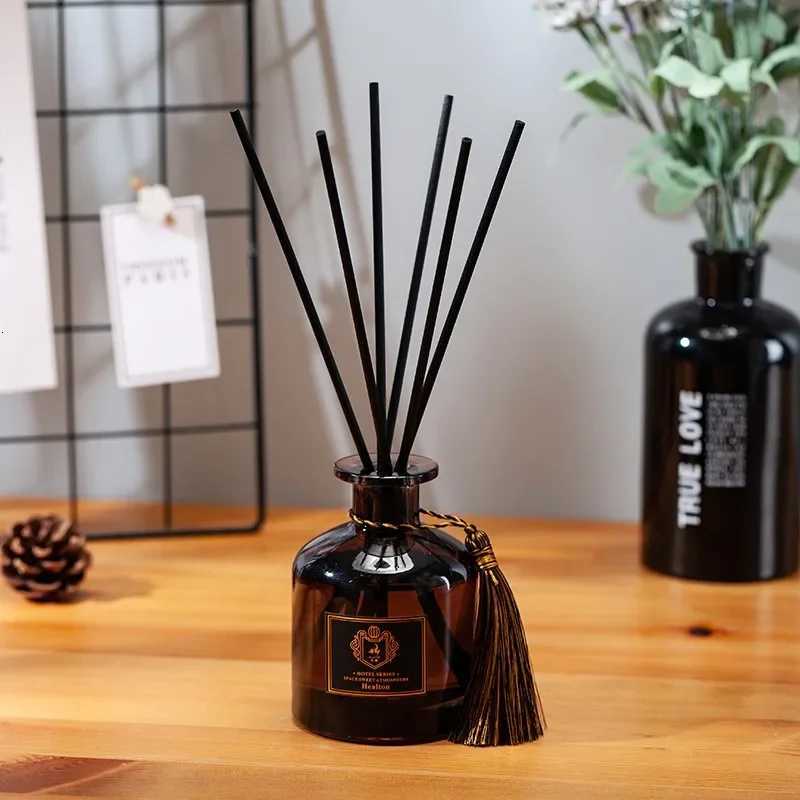 50ml Natural Aromatherapy Set Including 5 Black Vine Volatile Sticks Aromatherapy For Home Bedroom Bathroom Air Freshener Gift Y251204