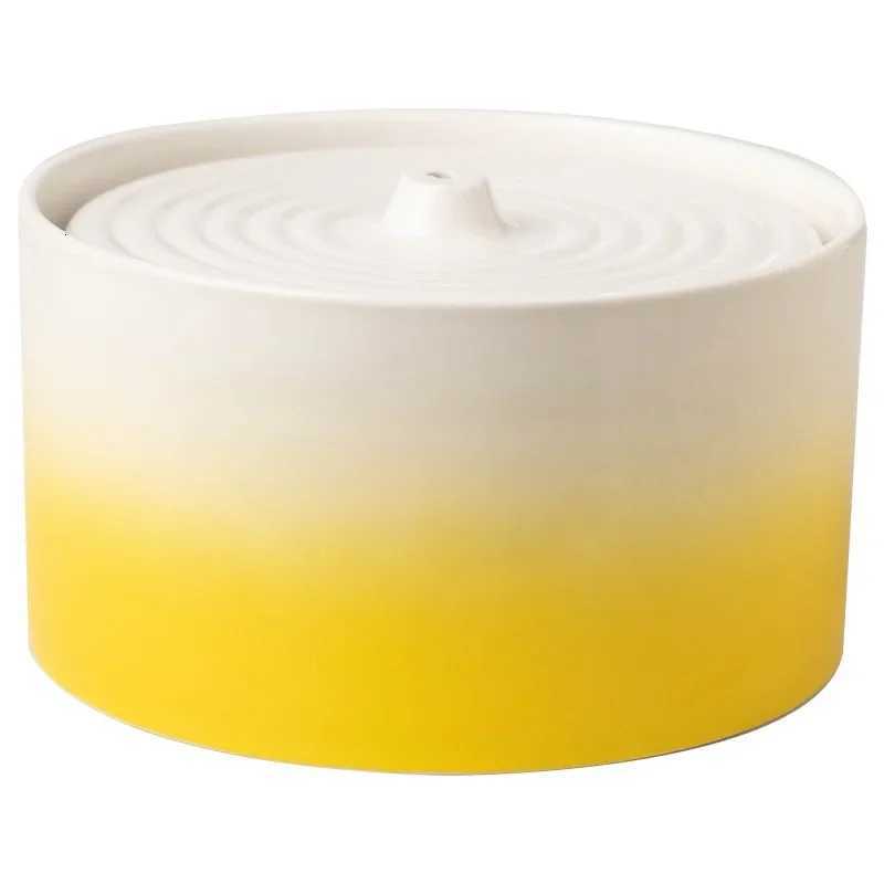 Cat Drinking Fountain Electric Ceramic Heating Water Dispenser Automatic Drinking Fountain Drinking Water Circulating Pet Bowl M251204