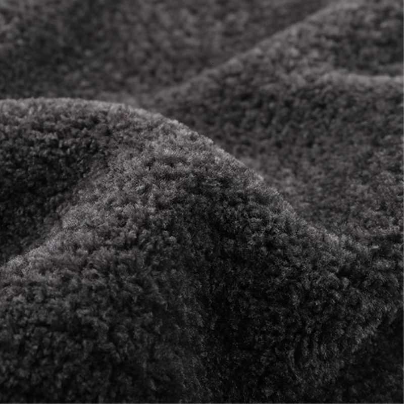 Autumn Winter Mens Thick Warm Leather Jacket Business Casual Lapel PU Coats Windproof Outdoor Motorcycle Jacket Men ClothingT251204