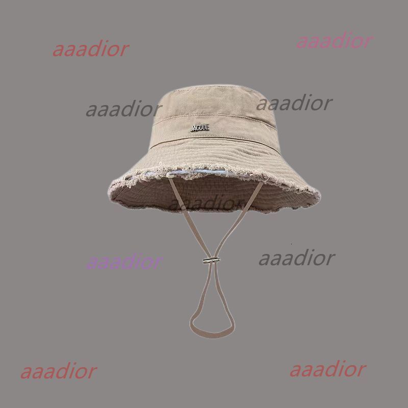 Fisherman designer for travel Artichaut ca Mens Hat Le bucket umbrella hat Bob woman Summer widebrimmed hat outdoor jacquemuse jacquesmus jacquemus 0J1H