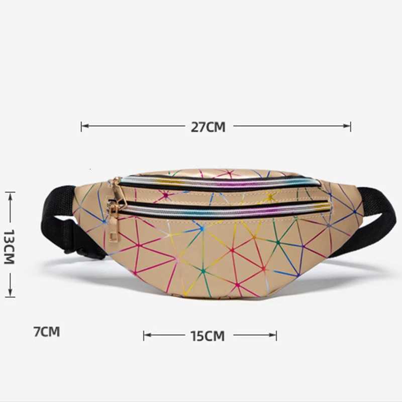 Womens Waist Bag Fanny Pack Solid Color PU Leather Bag Belt Purse Female Zipper Small Purse Phone Key Pouch Chest BagT251204
