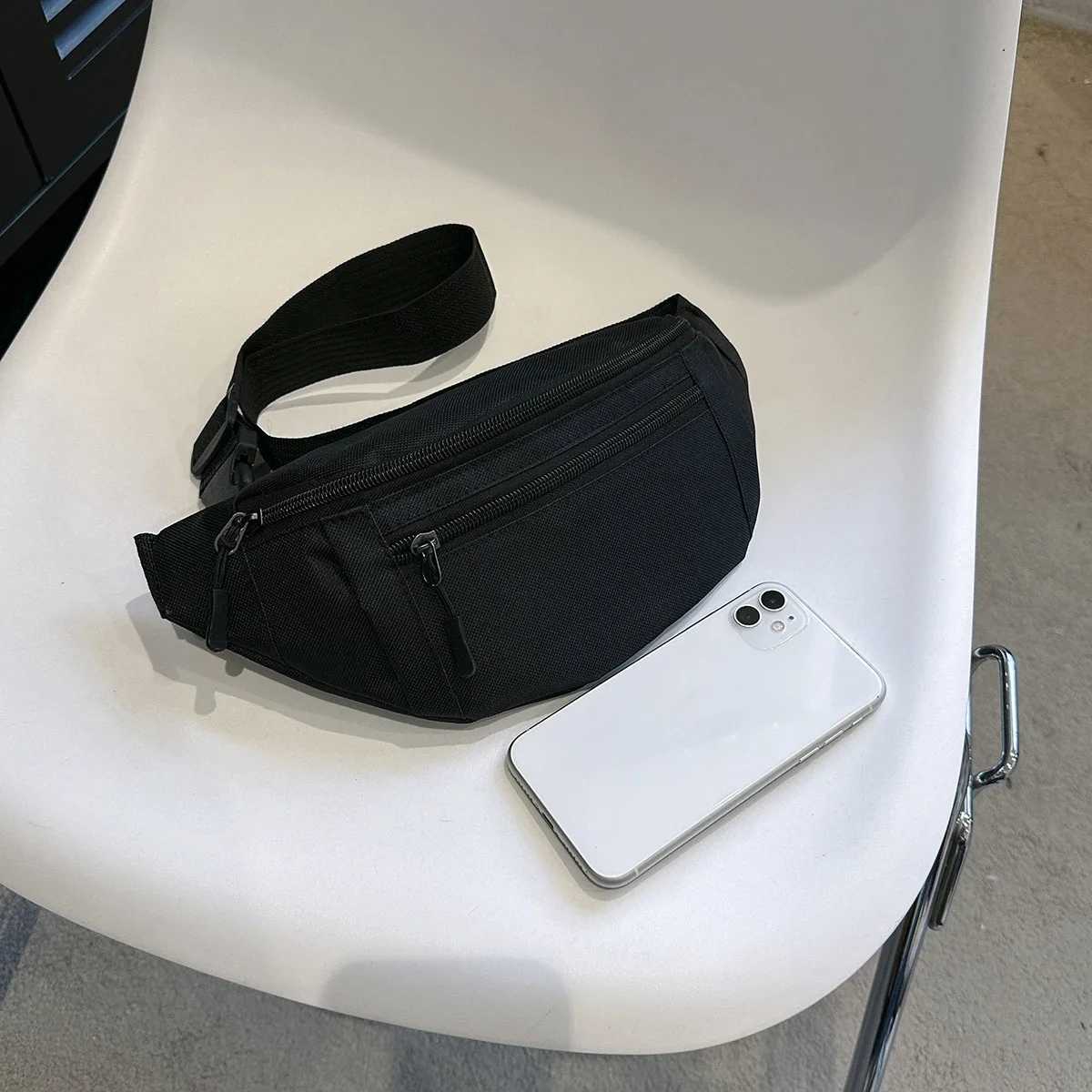 Fanny Pack Waist Bag Sports Festival Workout Traveling Running Large Crossbody Casual Hands-Free Wallets Waist Pack Phone BagT251204