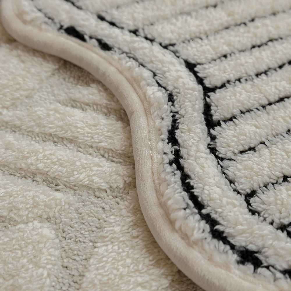 Winter Plush Sofa Cushion with Modern Leaf Edge Anti-Slip Furniture Protector Cover for Living Room padded plush sofa cushion M251204 - view 6