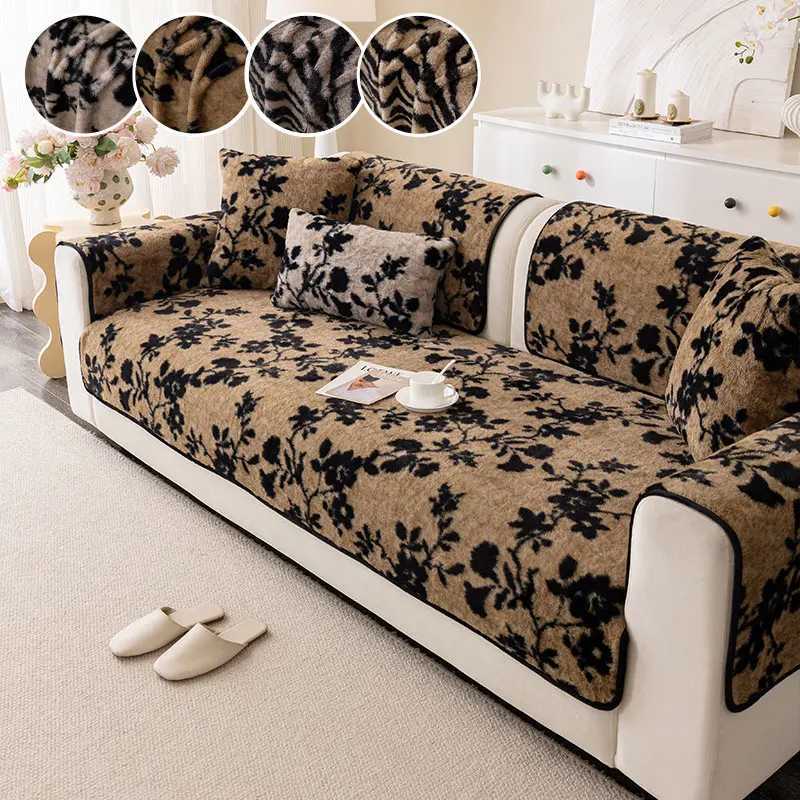 1PC-Sofa cushion in ancient style living room sofa cushion anti slip sofa cushion autumn and winter new plush cover cloth M251204 - view 4