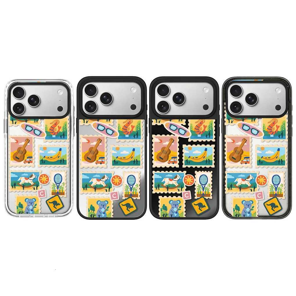 5111221 Mirror / Acrylic Magnetic Case Cpatible With IPhone 17 16 15 14 13 12 Pro Max 17 Air H251203