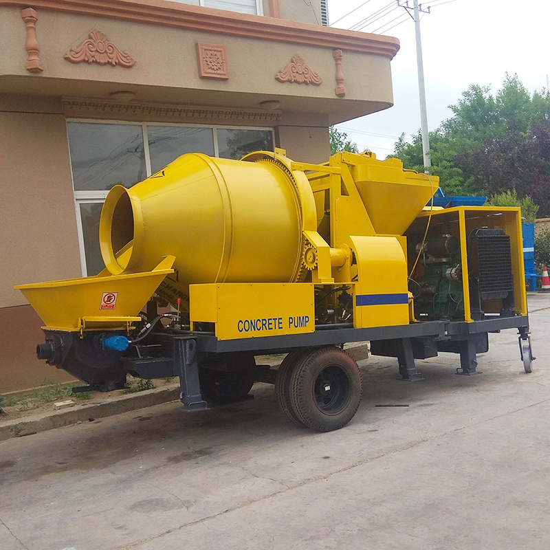 C3 Diesel Mobile Concrete Mixer Pump | 40m³/h Output for Efficient Building Construction