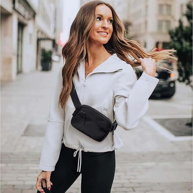 Yoga Sports Waist Bag Outdoor Running Portable Bag Unisex Pack Fitness Crossbody Fashion Wallet Zip Bag GiftT251204