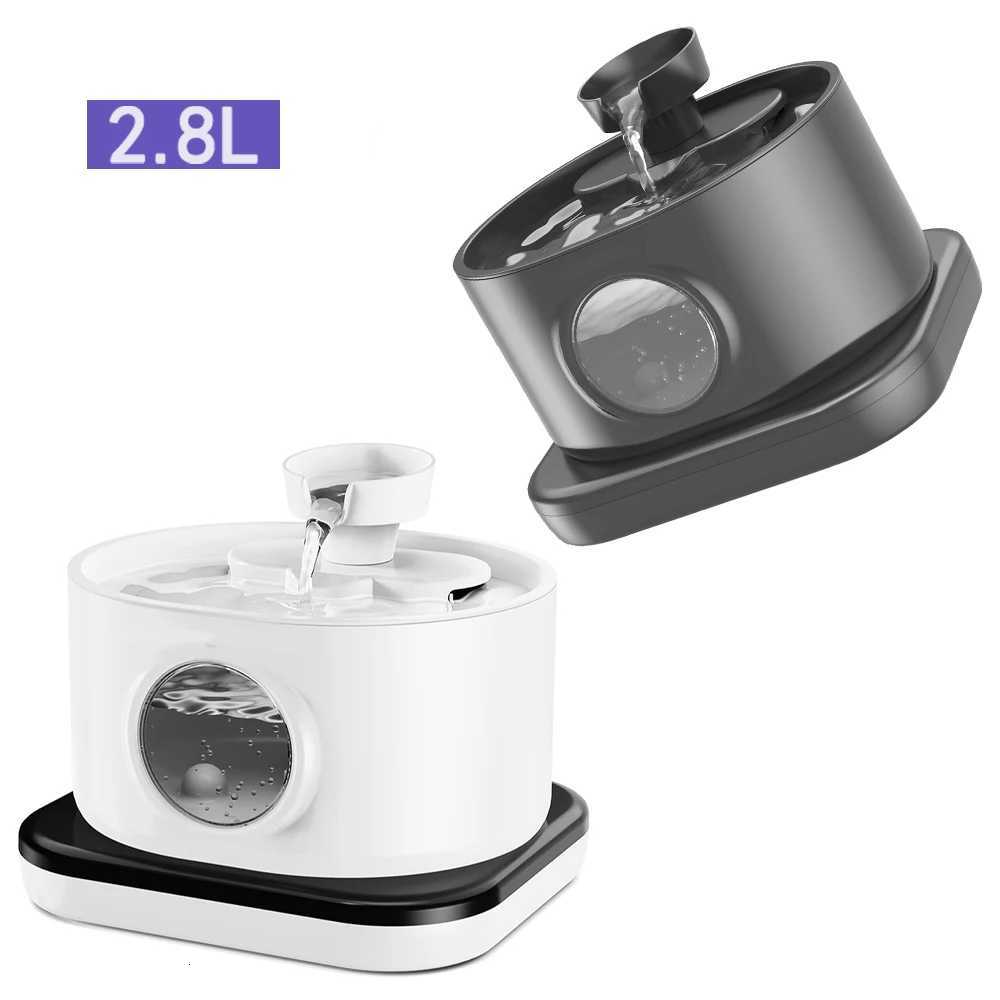 Wireless Cat Water Fountain Battery Operated Automatic Pet Water Fountain With Motion Sensor Dog Cat Water Dispenser M251204