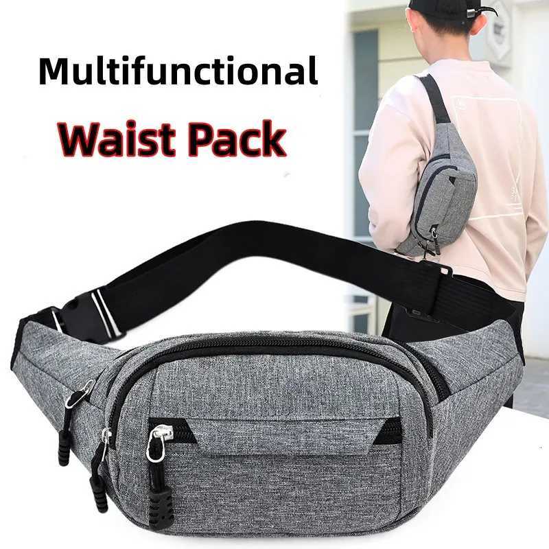 Hip Belly Banana Bum Chest Belt For Men Women Waist Bag Male Female Fanny Pack Pouch Murse Purse Kidney Row BumbagT251204