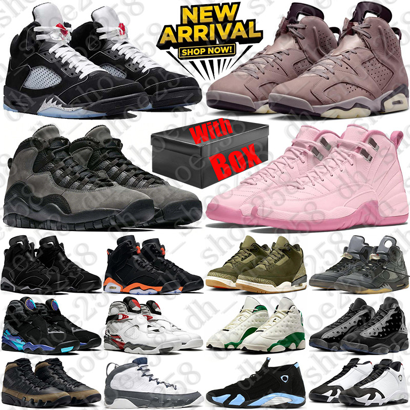 With Box Basketball 5 12 Shoes Designer 5s 12s sneakers trainers for mens shoe Pink chaussure sneaker Outdoor men chaussures scarpe schoenen trainer Sports runners