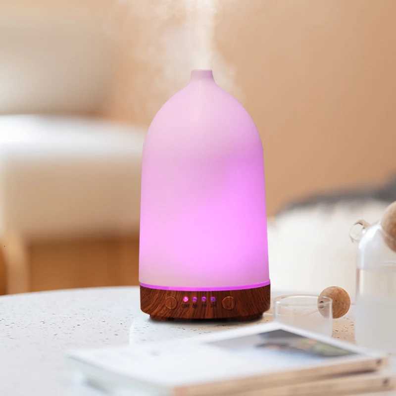 USB Essential Oil Diffuser Plastic trasonic Air Humidifier 100ml Timing Function Ara Diffuser with Colorf LED Lights C251204