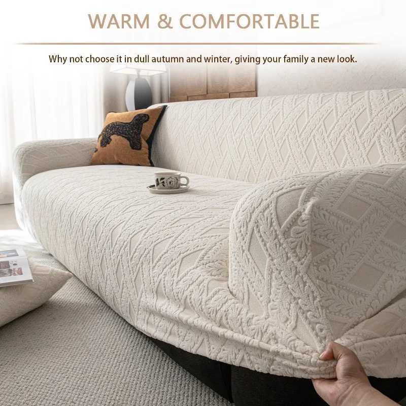 Adjustable Elastic Sofa Cover Armchair Protector Corner Large Leaves L Shape Stretch Slipcovers Couch Covers 1/2/3/4/5 Seaters M251204 - view 6