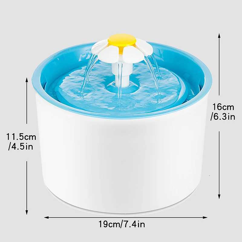 Classic Cat Pet Drinking Fountain with No Window Automatic Recirculating Water Dispenser M251204