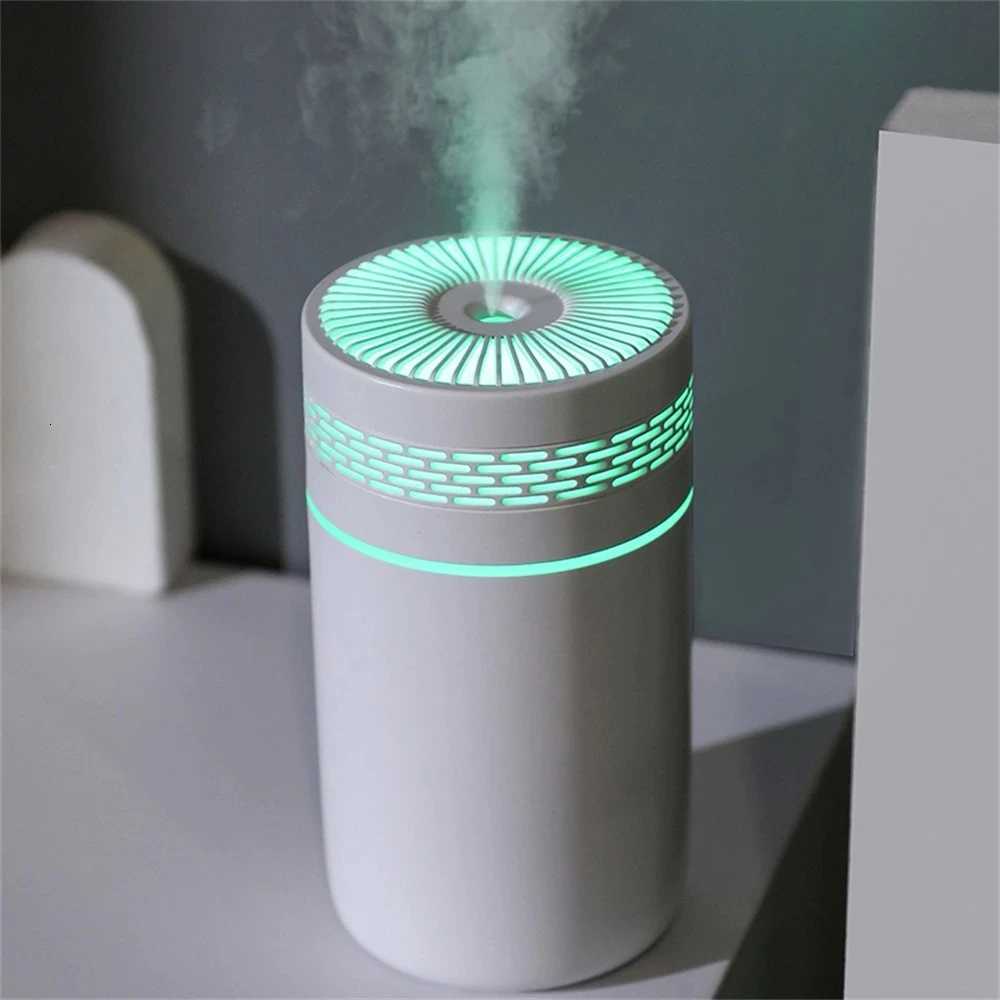 250ML Car Air Humidifier Portable Mini Spray Mist Humidifier with LED Light USB Powered Essential Oil Difffor Bedro and Travel C251204