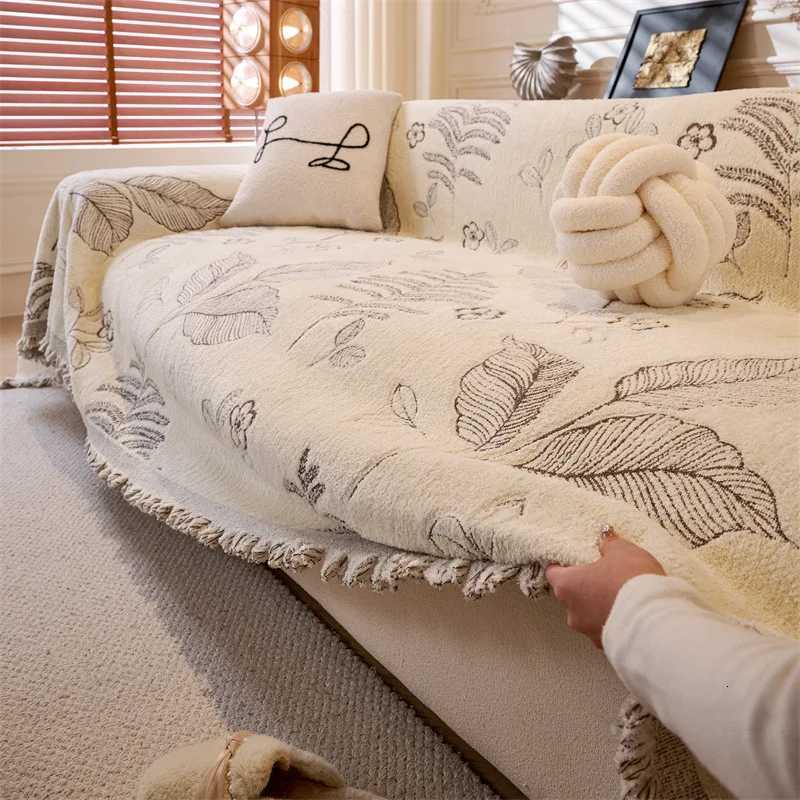 Autumn and Winter Thickened Sofa Cover Warmth One-Piece Full-Bag Universal Sofa Covers Multifunctional Decorative Blankets M251204 - view 3