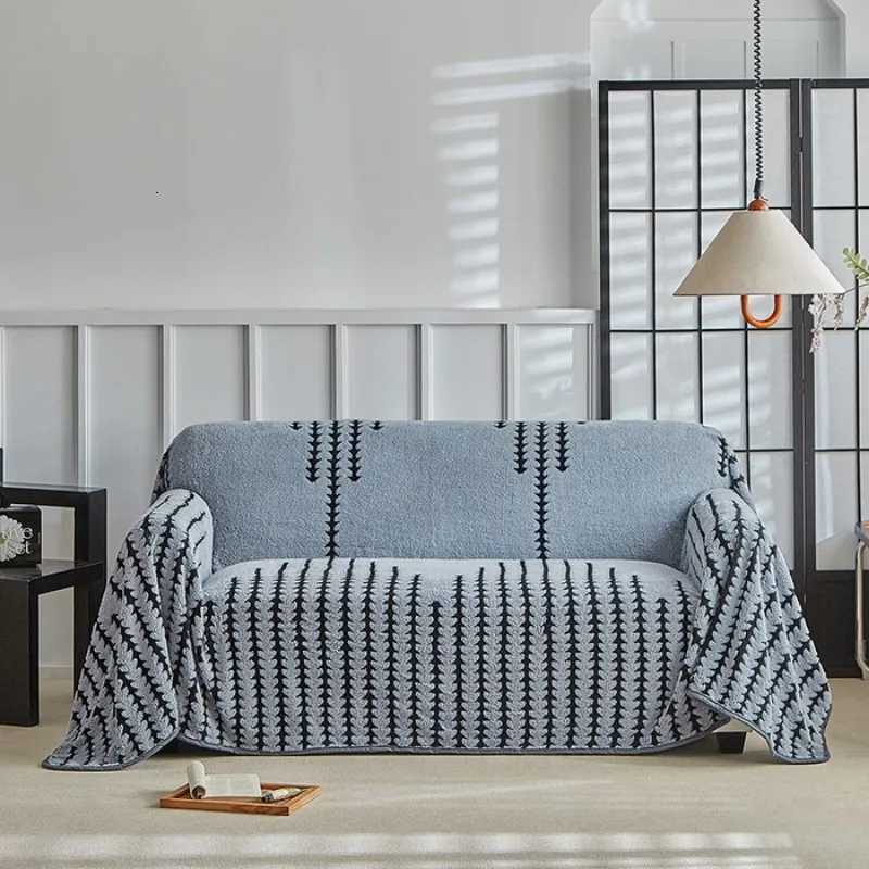 Chenier sofa cover 2025 new solid color four-season universal sofa towel full cover sofa cushion blanket non-slip M251204 - view 6