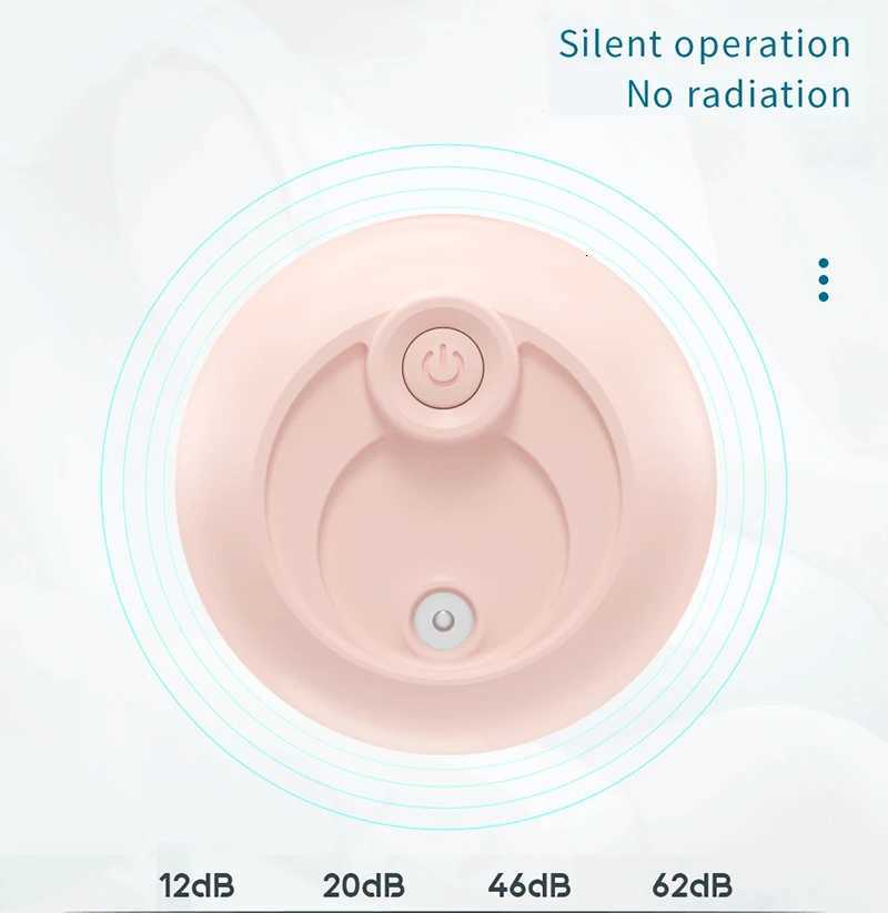 ABS Water drop 220ML Small Air Humidifiers for He with 1M USB 6-10H Spray Diffuser Ara Essential Mist Maker Colorf light C251204