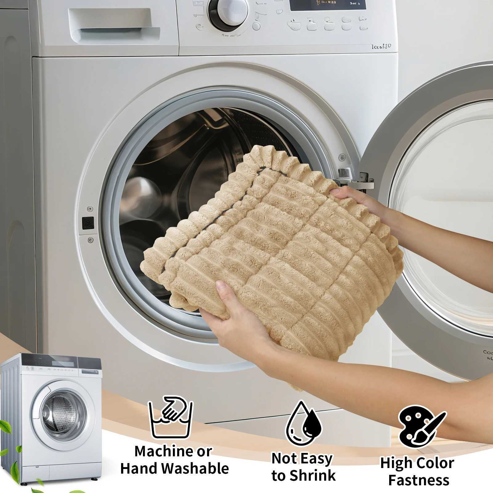 Thick Sofa Covers Soft Fuzzy Corduroy Universal Non-Slip Corner Couch Slipcover Washable Furniture Protector for Living Room Pet M251204 - view 5