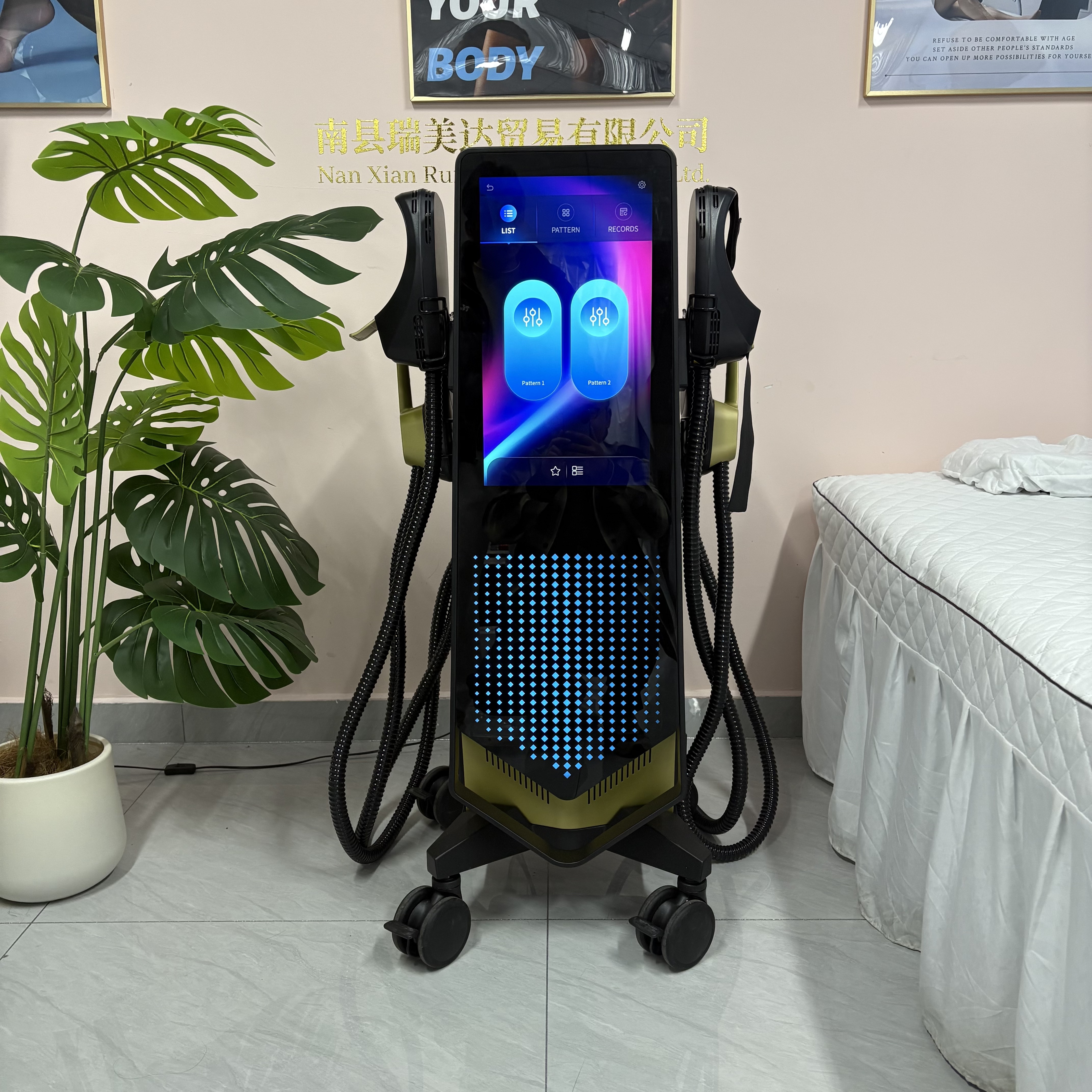 EMS Body Sculpting Machine RF MYOSLIM HI-emt Electromagnetic Slimming 6500W Muscle Toning Fat Reduction Body Shaping Tighten Skin 15Tesla For Spa & Cl