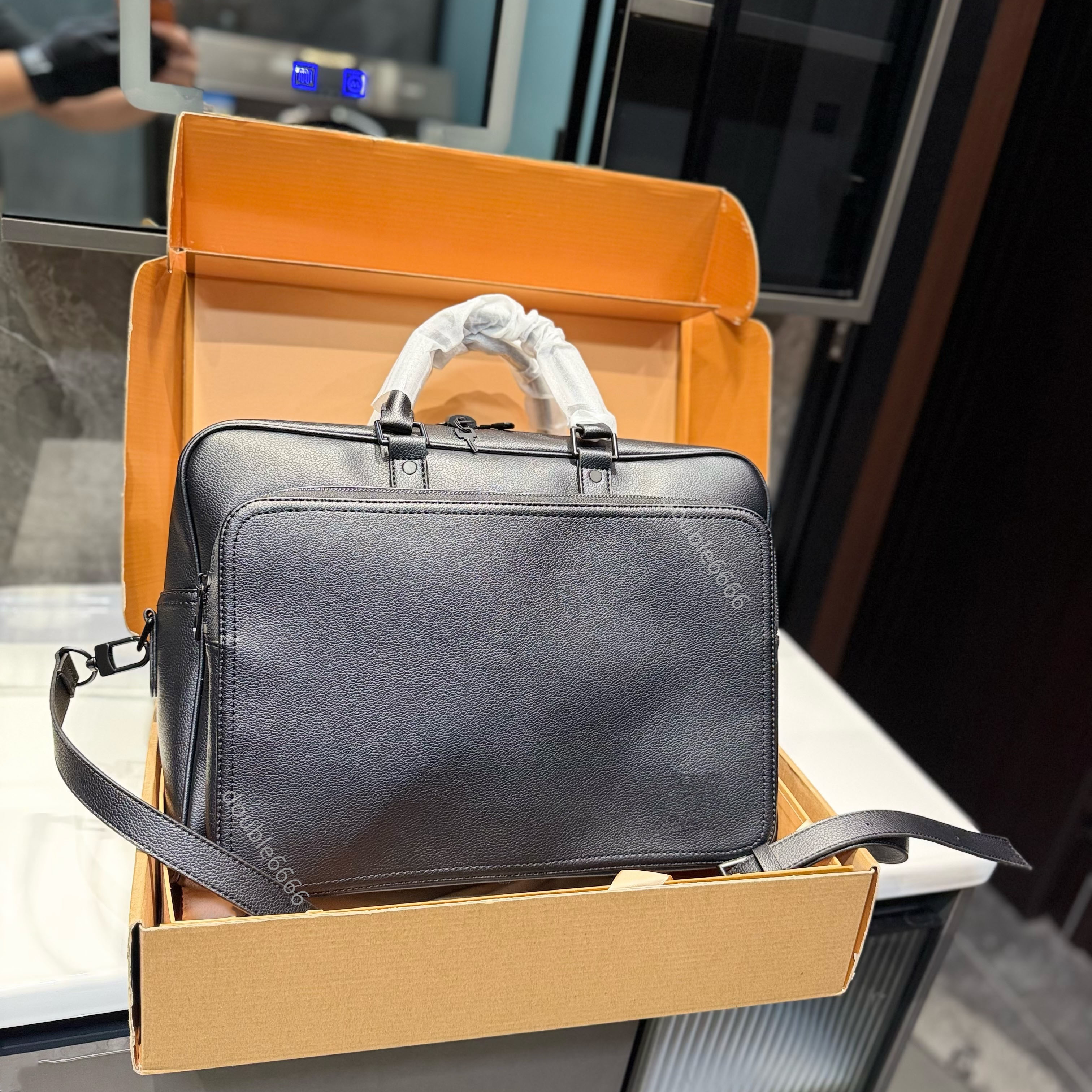 Top quality man briefcase Shoulder Work Totes bag backpack Handbag duffel Bag women Fashion Casual Luxury Designer Quality Business bag travel bag messenger bag