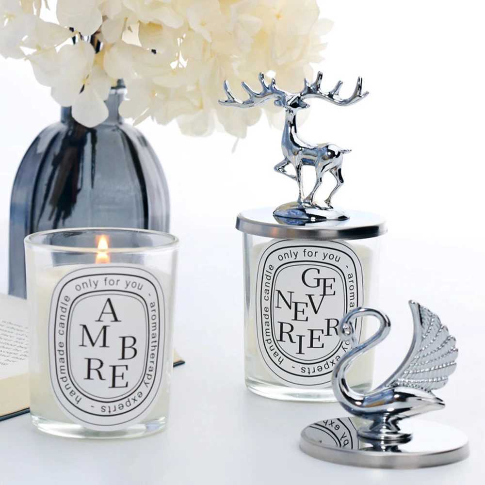 Hot Sale 1Pc Swan Shaped Natural Soy Wax Aromatherapy CandleLong-Burning Fragrance Wedding Guest Gift Home Decor Ornament Y251204
